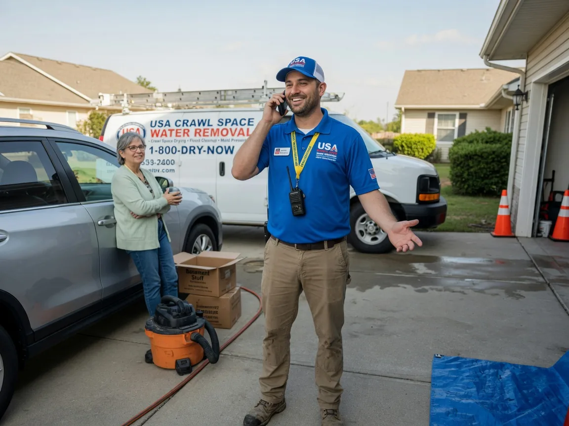 Crawl Space Water Removal Tobaccoville, NC FAQs